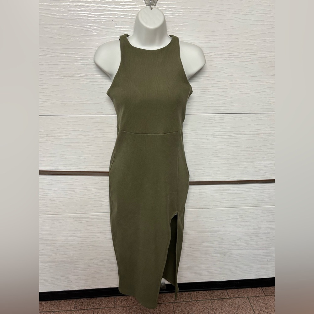EUC XL Ardene Ribbed Midi Dress